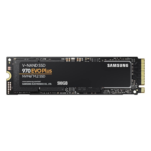 Samsung 970 EVO Plus 500GB PCIe NVMe M.2 (2280) Internal Solid State Drive (SSD) (MZ-V7S500)