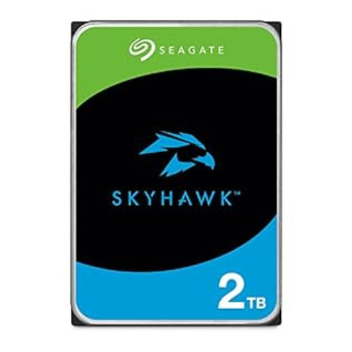 Seagate Skyhawk 2TB Video Internal Hard Drive HDD 3.5 Inch SATA 6Gb/s 256MB Cache for DVR NVR Security Camera System