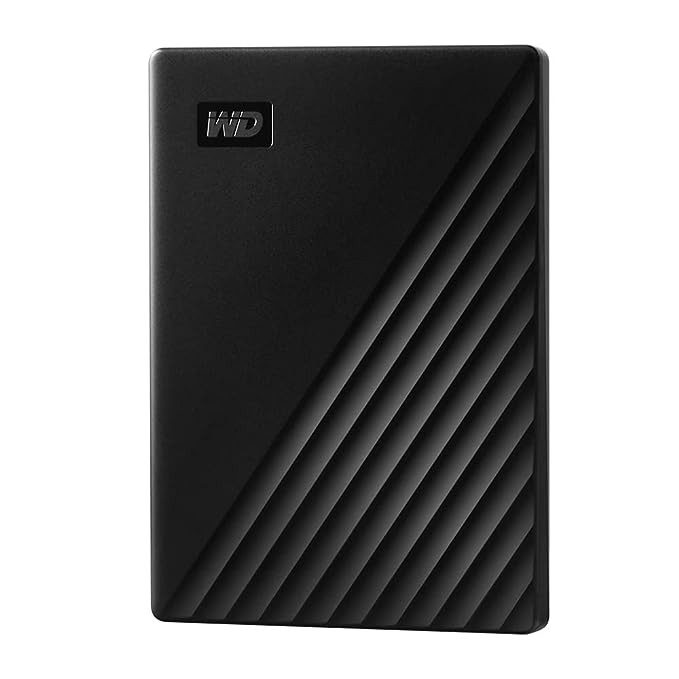 Western Digital 4Tb My Passport Portable Hard Disk Drive,Compatible with Windows and Mac, External HDD-Black, Usb3.0