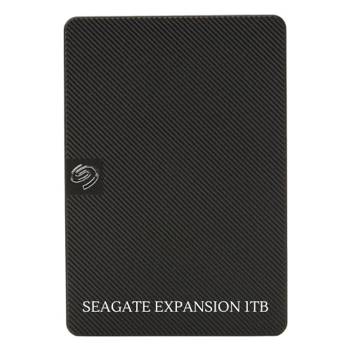 Seagate Expansion 1TB External HDD - USB 3.0 for Windows and Mac with 3 yr Data Recovery Services, Portable Hard Drive (STKM1000400)